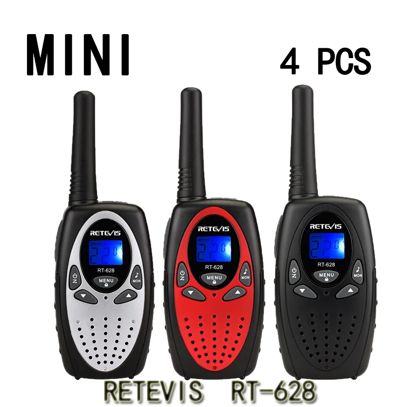 4 шт. детская портативная мини рация 0 5 Вт|Рации| |
