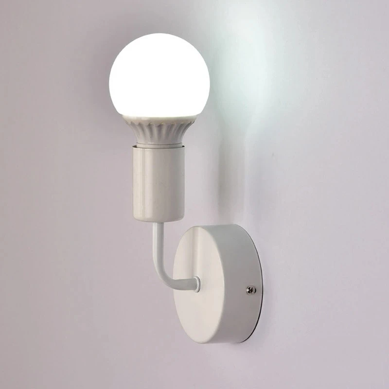 

Modern Simple Iron Small Wall Lamp Corridor Decorative Mirror Headlights Led Wall Light