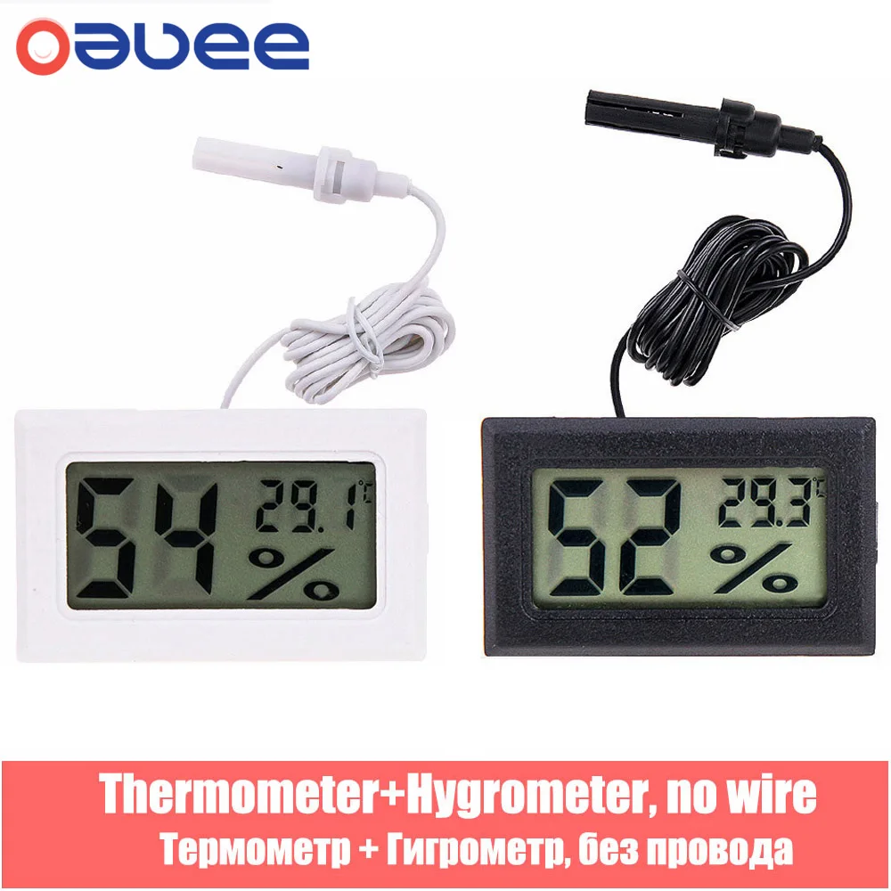 

Цифровой термометр-гигрометр с ЖК-дисплеем