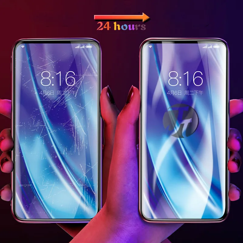 5 шт. передние защитные пленки для экрана  vivo NEX 3 3s NEX3 5G 6.89-дюймового полного покрытия матовой мягкой гидрогельной пленки Nex On.