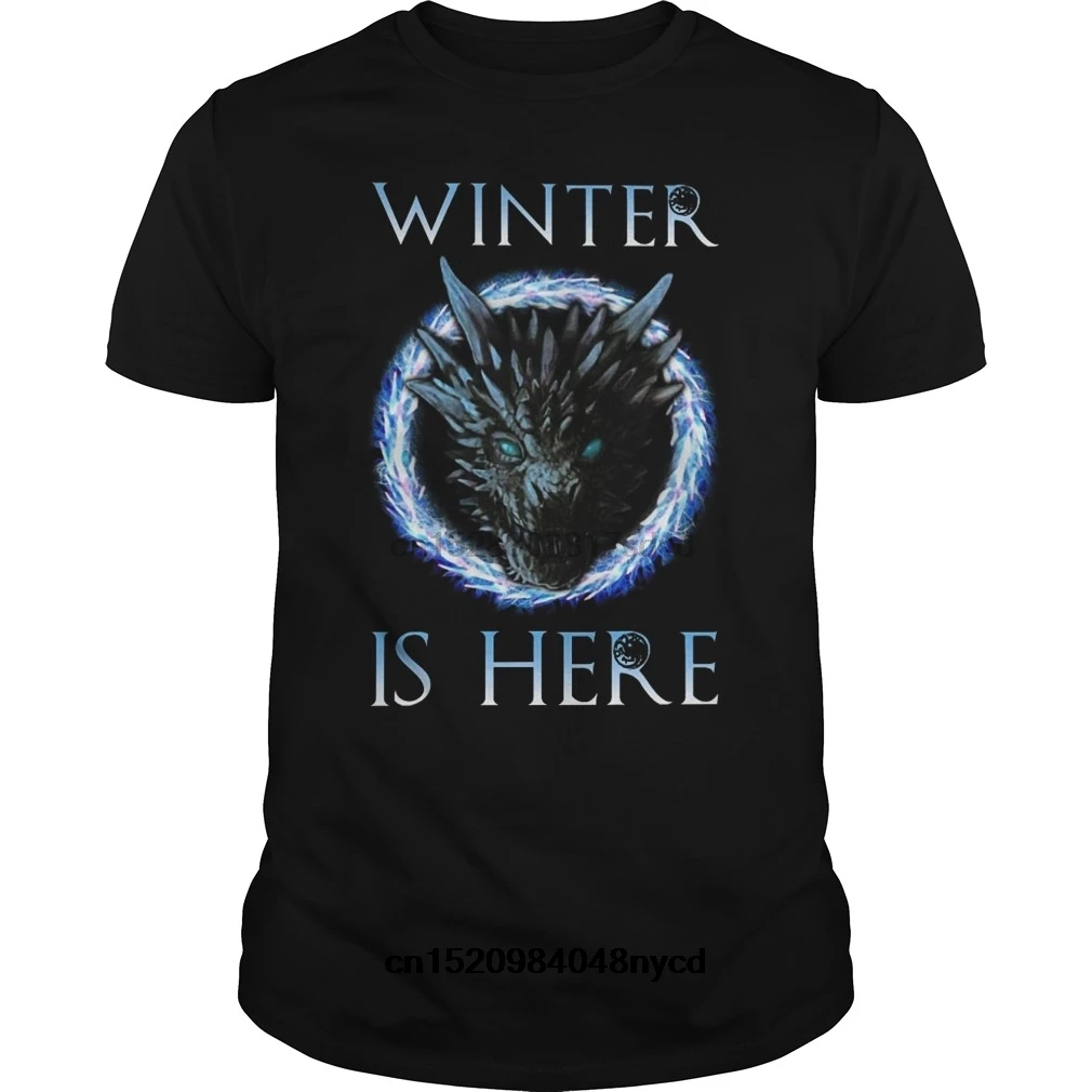 2019 Забавные футболки Got Ice Dragon 1 модная футболка мужская футболка| |
