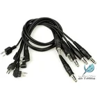 Z тактическая электронная PTT проволока Softair Военная радиогарнитура рация разъем Ztac Airsoft Наушники Аксессуары Kenwood Z124