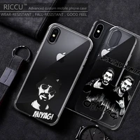 hajime miyagi andy panda phone case for iphone 11 12 pro max x xs xr 7 8 7plus 8plus 6s se soft silicone case cover