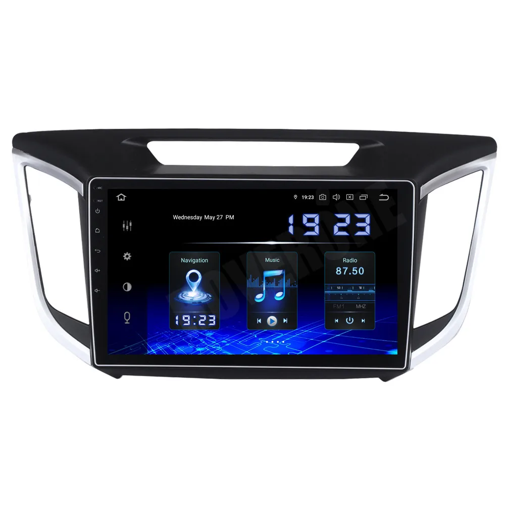 Автомагнитола RoverOne для Hyundai IX25 Creta 2014 2015 2016 Android 10 автомобильное радио с GPS стерео