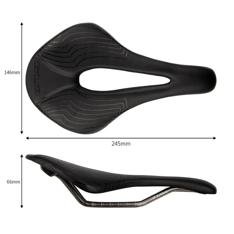 

GUB 1183 Bicycle Saddle Cover Hollow Microfiber Leather Breathable Seat Comfortable Titanium Bow Carbon Fiber Cycling Seatsoft