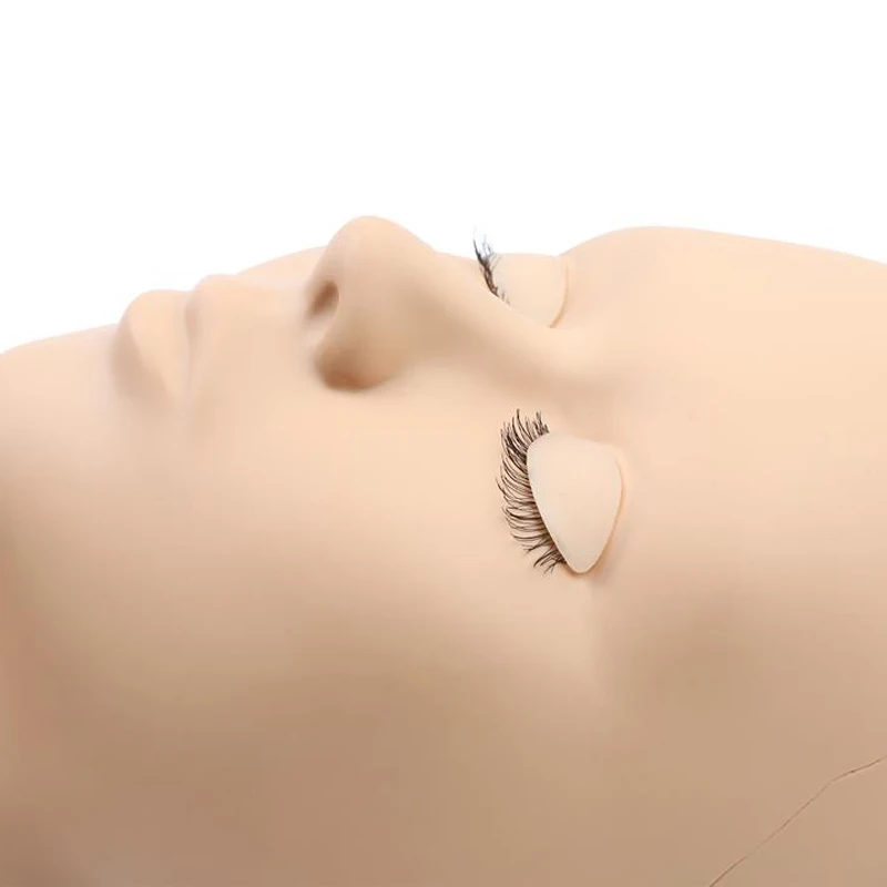 Прививочная ресница для наращивания искусственная голова замена макияжа глаз