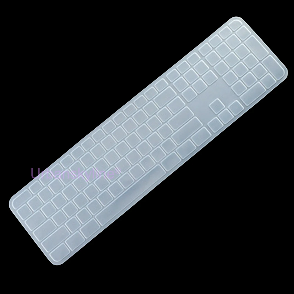 MX KEYS Keyboard Cover for Logitech Mac Plus Wireless Protective Protector Skin Logi Clear Silicone TPU Case | Компьютеры и офис