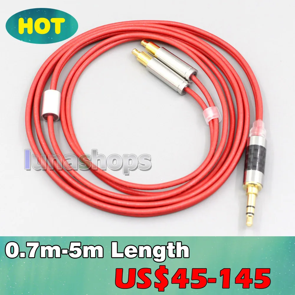 

99% Pure PCOCC Earphone Cable For Audio Technica ATH-ADX5000 MSR7b 770H 990H ESW950 SR9 ES750 ESW990 LN006670