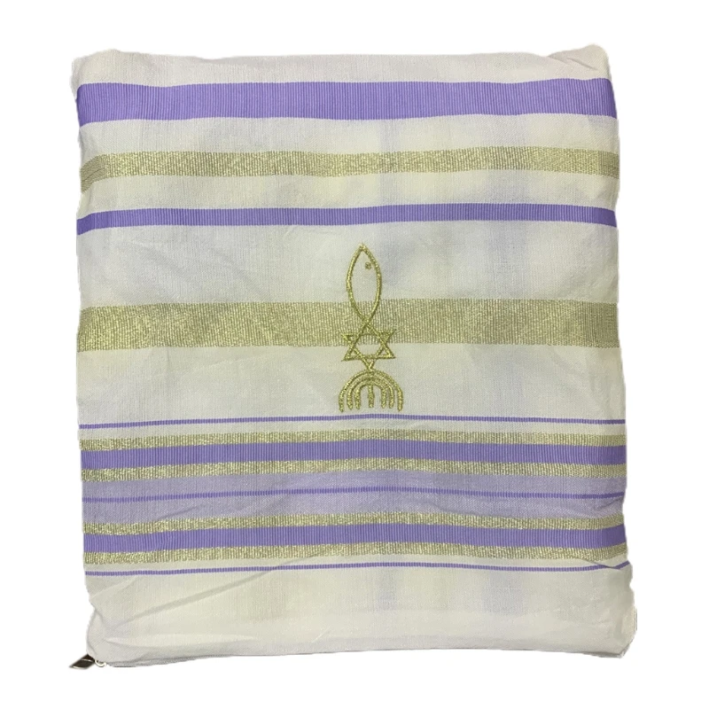 Мессианская таллиевая молитвенная шаль Женская талиевая для женщин розовая |