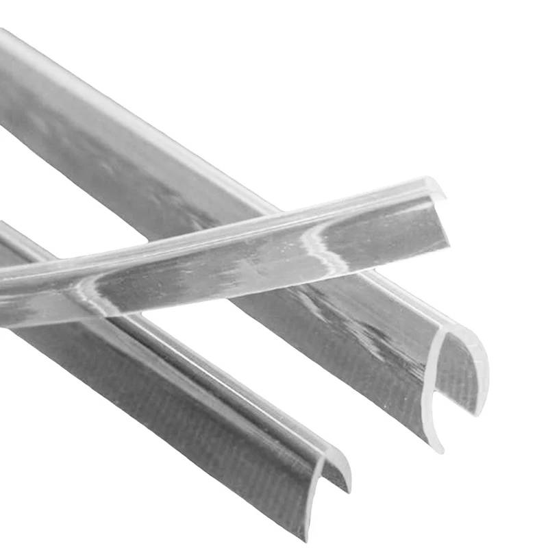 Защитная лента для углового стола прозрачная на мебели Мягкая Силиконовая