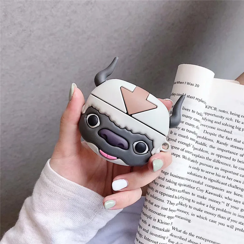 

For Airpods 3 Case 2021,3D Cartoon Cattle Case For Airpods Pro/Airpods 1/2/Airpods 3 Genration Case
