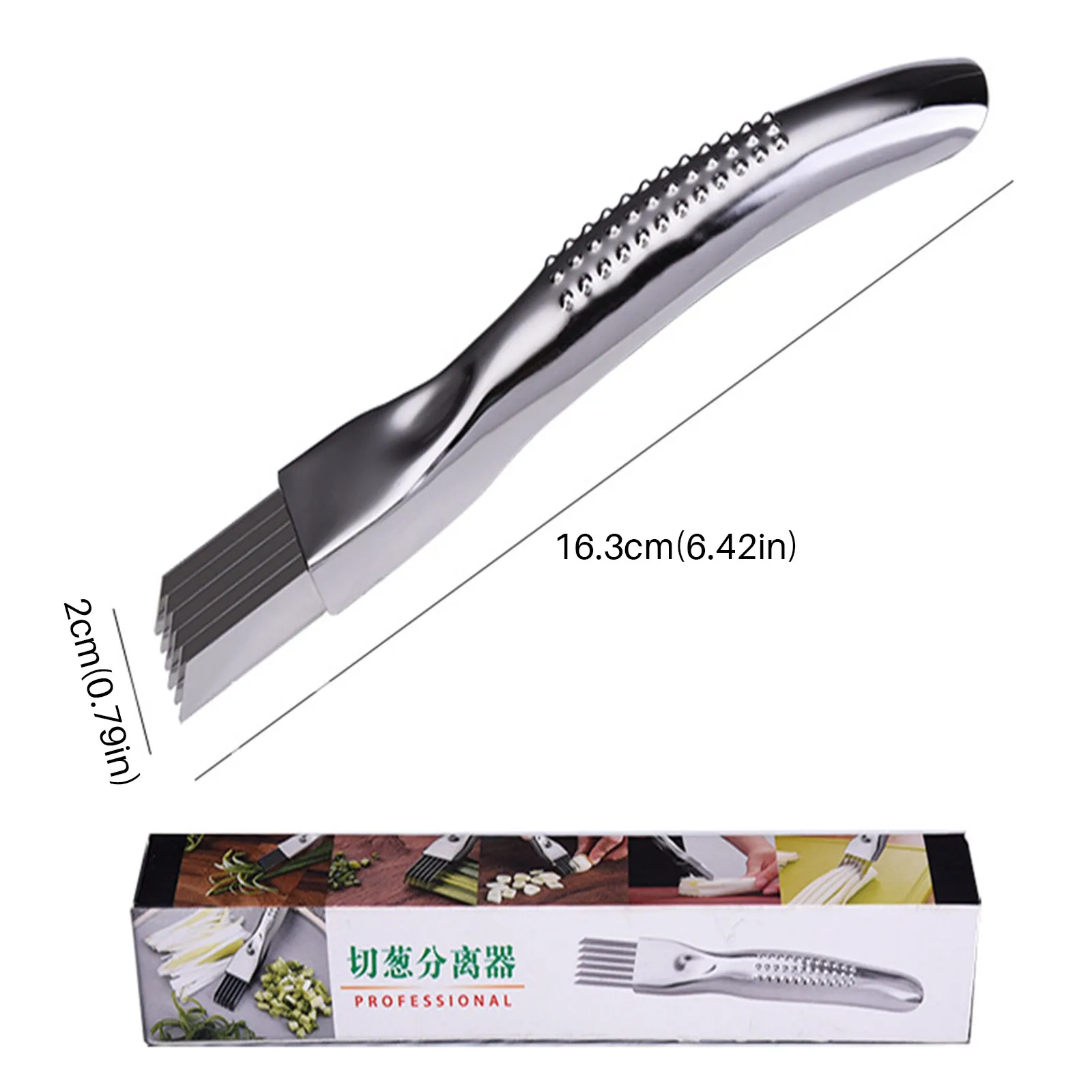

Shred Silk The Knife Vegetable Scallions Cutter Food Kitchen Speedy Chopper Kitchen Accessories Cuisine Outils Accessoires