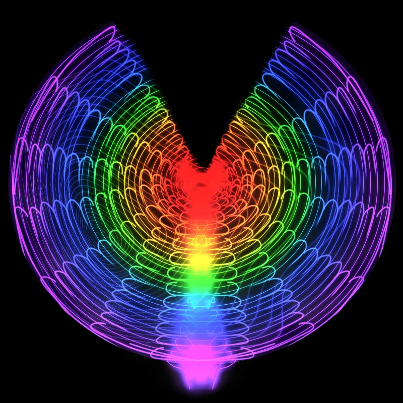 

Professional LED Belly Isis Wings for Adult and Kid Gypsy Egyptian Women Belly Dance Accessories transparent Angel Wing Cosplay