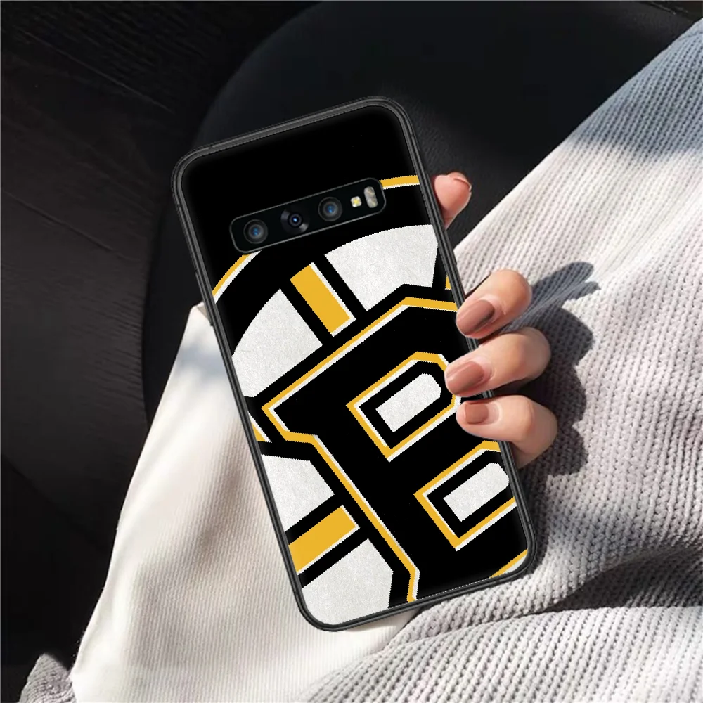 

Boston Bear Hockey Ice Team Phone Case for Samsung Galaxy Note S 6 7 8 9 10 E 20 Ultra Edge Plus black Etui Fashion Shell Pretty