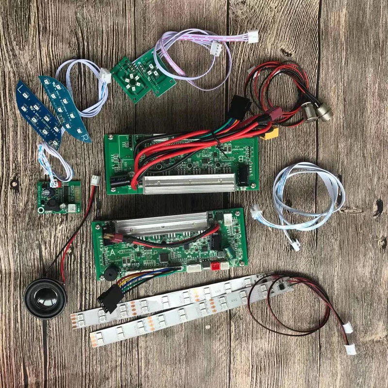 Оригинальный 6 5 Дюймов Электрический самокат двойной Системы Управление