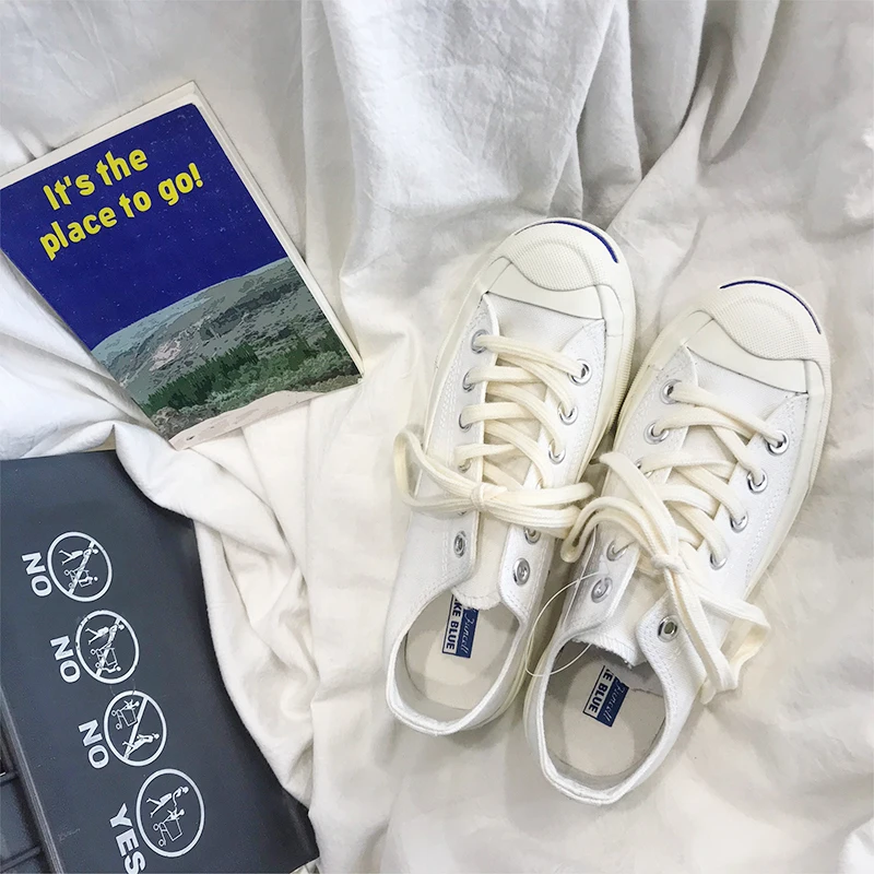 Женская обувь в стиле ретро женская парусиновая коллекция 2020 года сезон весна