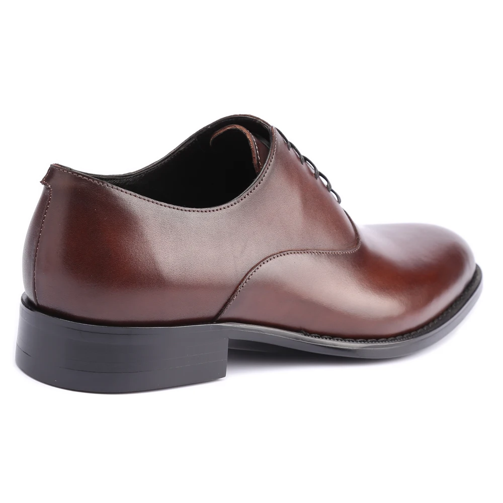 Туфли оксфорды мужские из натуральной кожи модные под заказ классические для