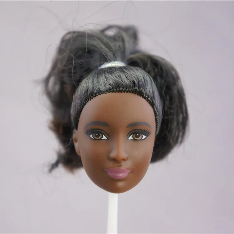 Редкая лимитированная голова куклы черная белая коричневая кожа принцессы