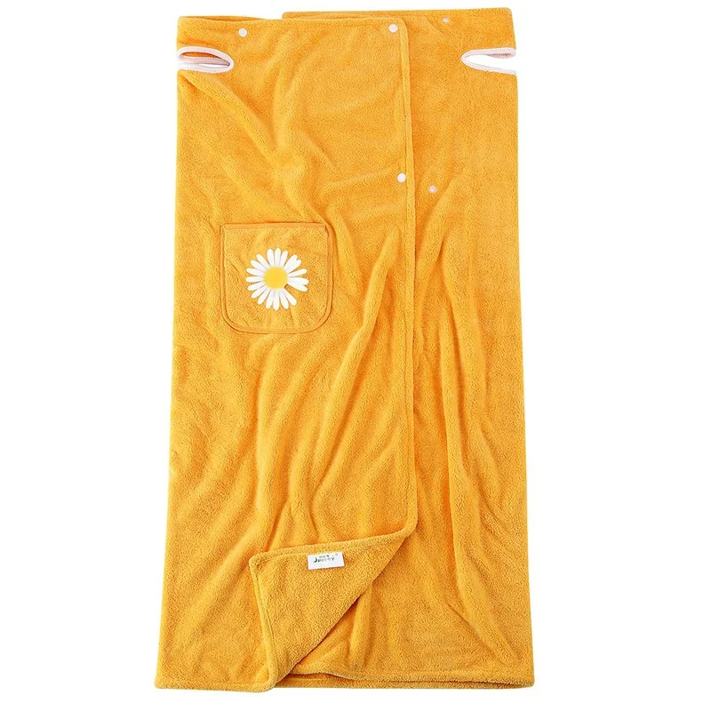 

New Wearable Bath Towel for Autumn Hotel Home Bathroom Gifts Women Bathrobe Superfine Fiber Towels Soft and Absorbent Chic Towel