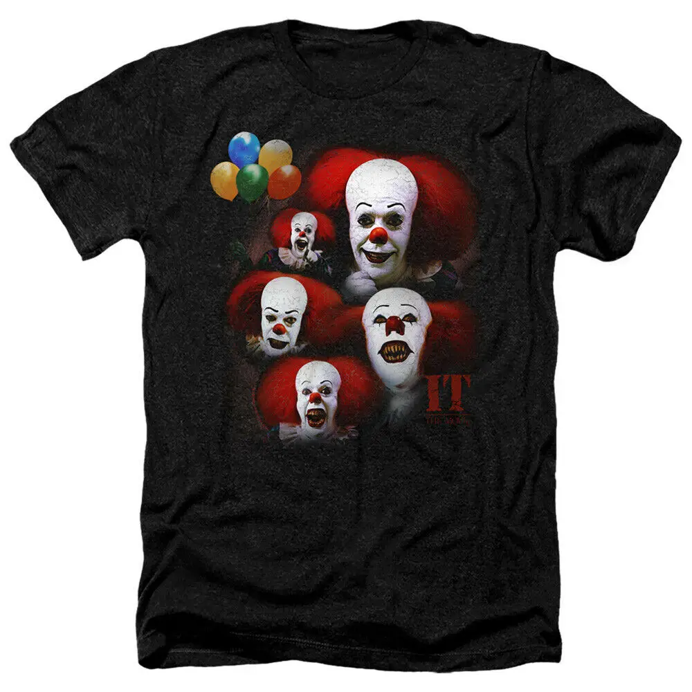 1990 футболка для взрослых с множеством лиц Pennywise| |