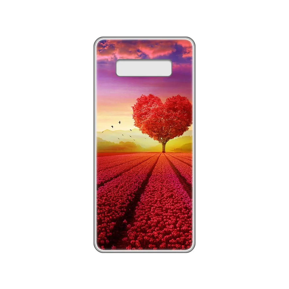 Прозрачный чехол для телефона Love call Lovers landscape Etui SamSung Galaxy S 7 8 9 10 11 20 a 20e 50 51 70 71 Plus Edge