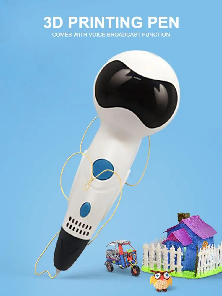 3D Ручка робот Рисование печать принтер ручка с голосовыми подсказками лучший