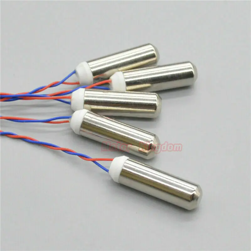 Мини крошечный 7 мм Водонепроницаемый тигельные Вибрационный Мотор DC 1 5 V 3V