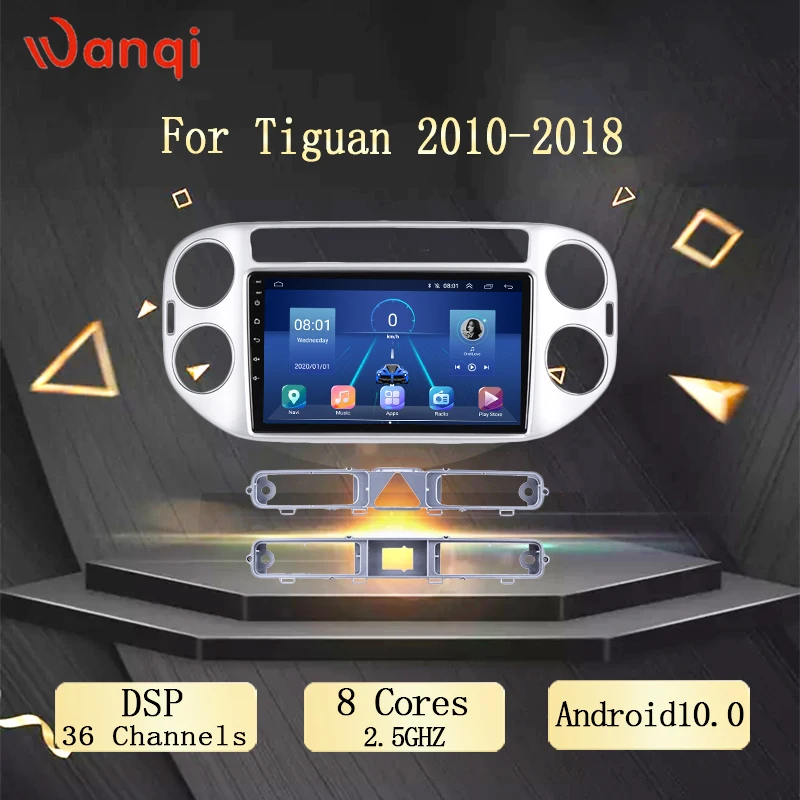Автомобильная Мультимедийная система Wanqi 9 дюймов сенсорный экран 10 0 дюйма для