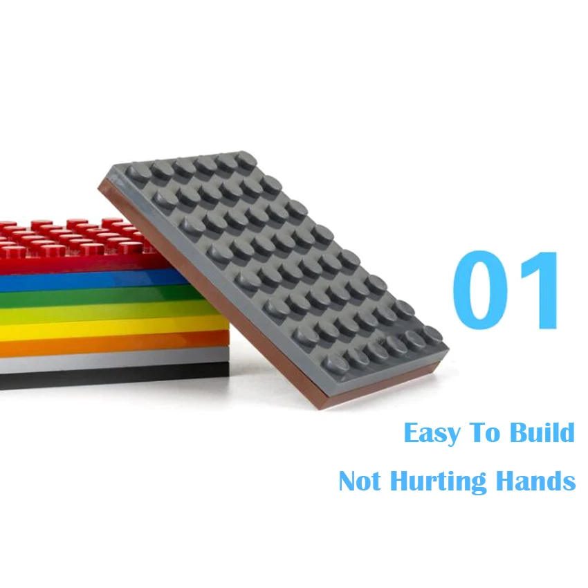 Базовая пластина для игрушек Smartable 6X8 строительные блоки MOC детали сделай сам