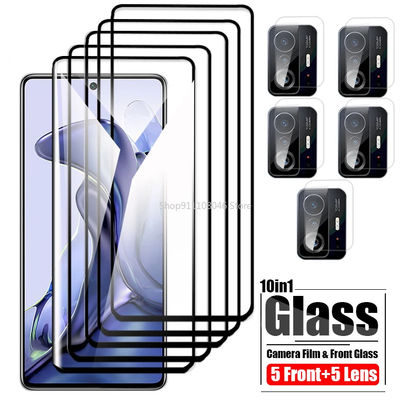 

On Poco X3 NFC Protective Glass For Xiaomi 11T Pro Mi 9T 10T Lite Camera Screen Protector Xaomi PocoX3 M3 F3 GT Tempered Film