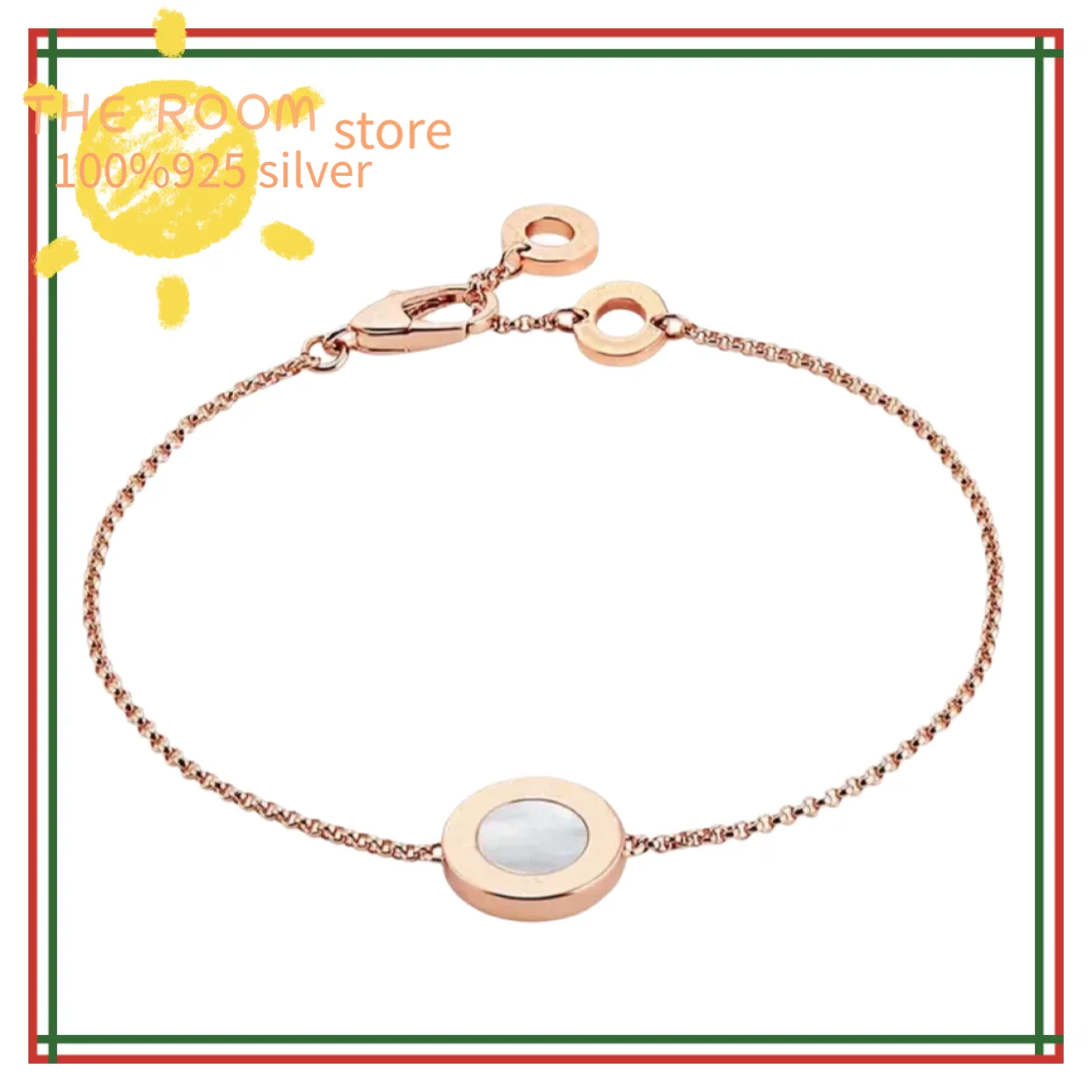 

Original brand S925 Sterling Silver Fashion Bracelet fit women lovers jewelry Wedding Christmas gift high quality jewelry