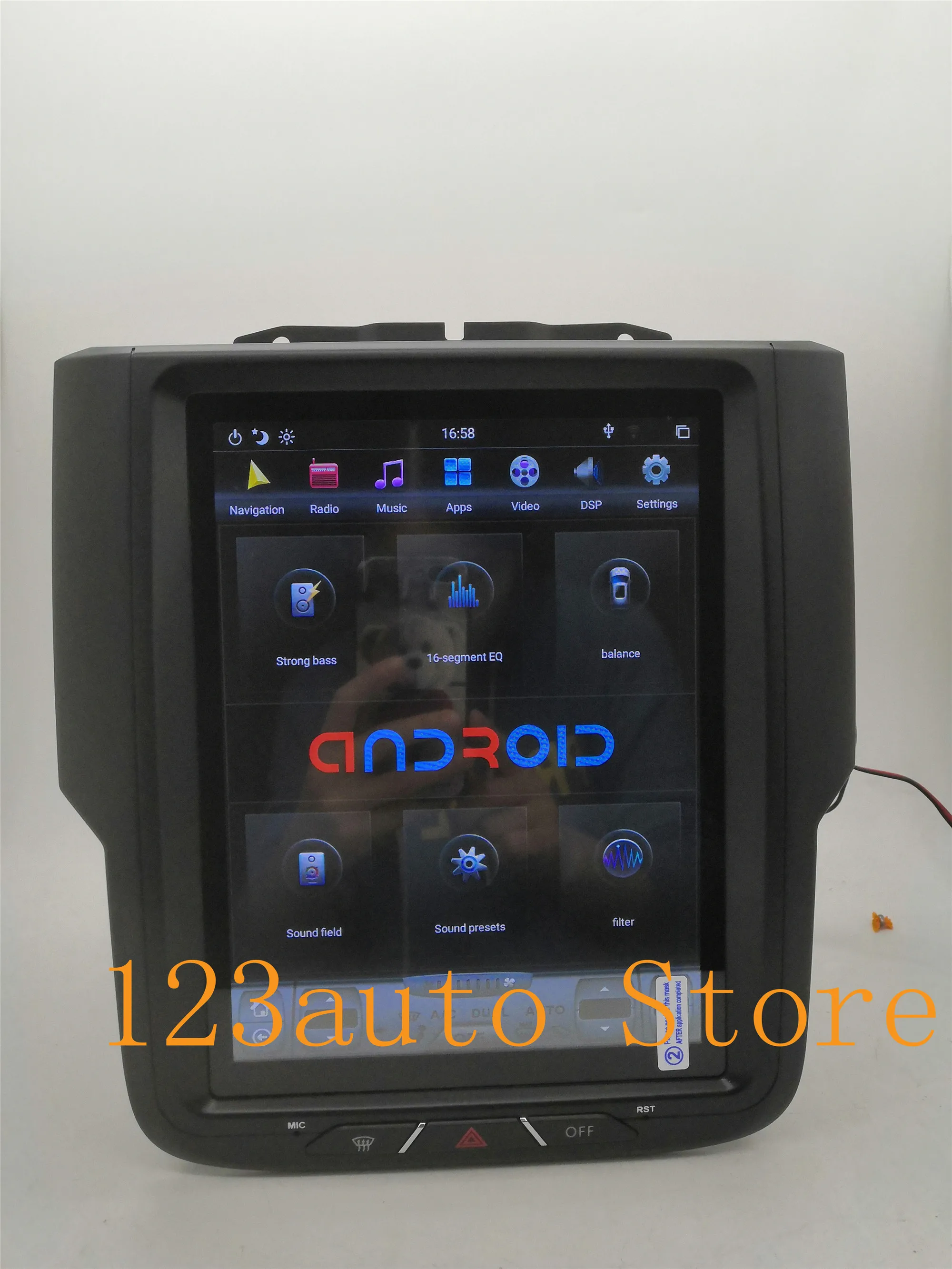 10 4 ''Tesla Style Android 9 0 автомобильный DVD GPS навигатор плеер радио для Dodge RAM 1500 2500 2014 2018