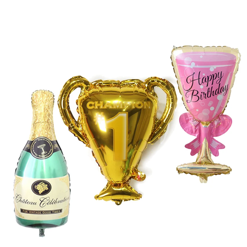 

1pcs Big Cheers Beer Cup Foil Balloon Adult Birthday Party Champagne Balloons Wedding Christmas New Year Party Supplies