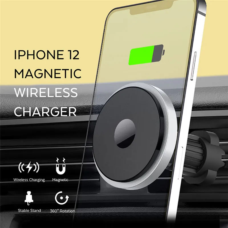 Magsafe беспроводное автомобильное зарядное устройство с креплением на створки