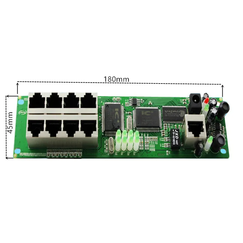 Mini router module Smart metal case with cable distribution box 8 ports OEM modules Module motherboard | Компьютеры и офис