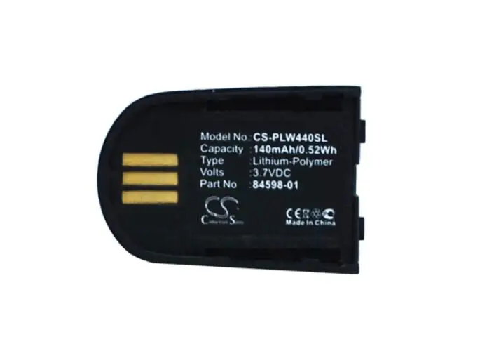 Cameron sino 140mah аккумулятор для MICROSOFT Lync 2010 офисный коммуникатор 2007 для PLANTRONICS 86507-01 Savi 440 740 W440