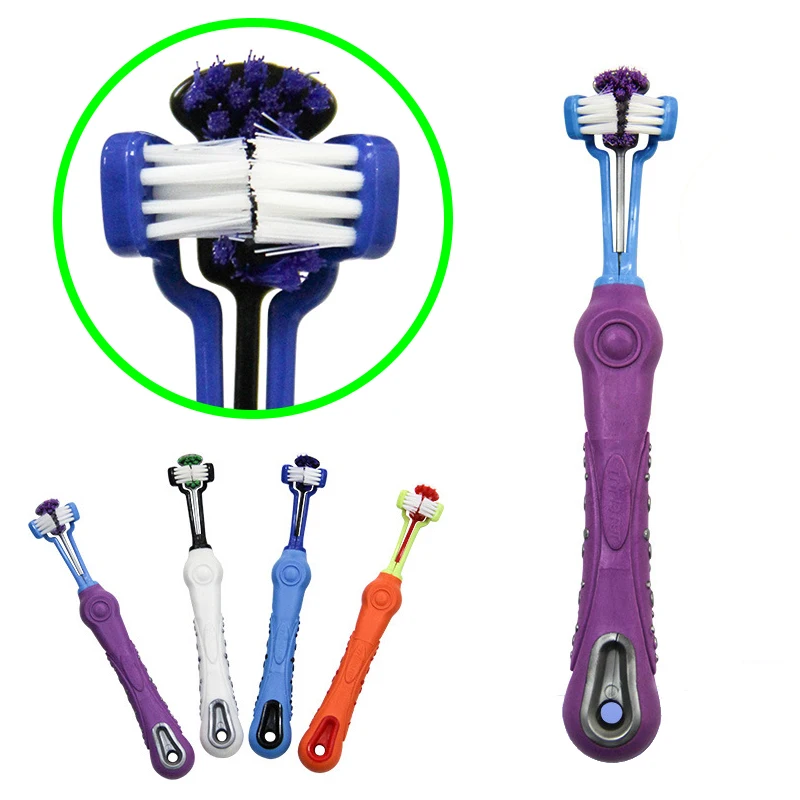 Зубная щетка для собак трехзубная чистки зубов собаки| |