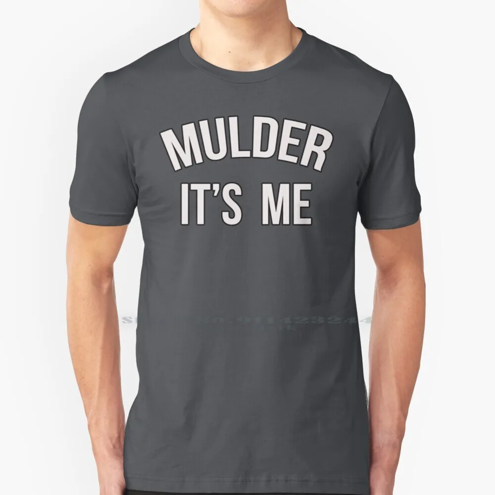 

Mulder, это я футболка из хлопка 6XL, X файлы, xфайлы, Скалли, правда в том, что Mulder Its Me, я хочу поверить в бло