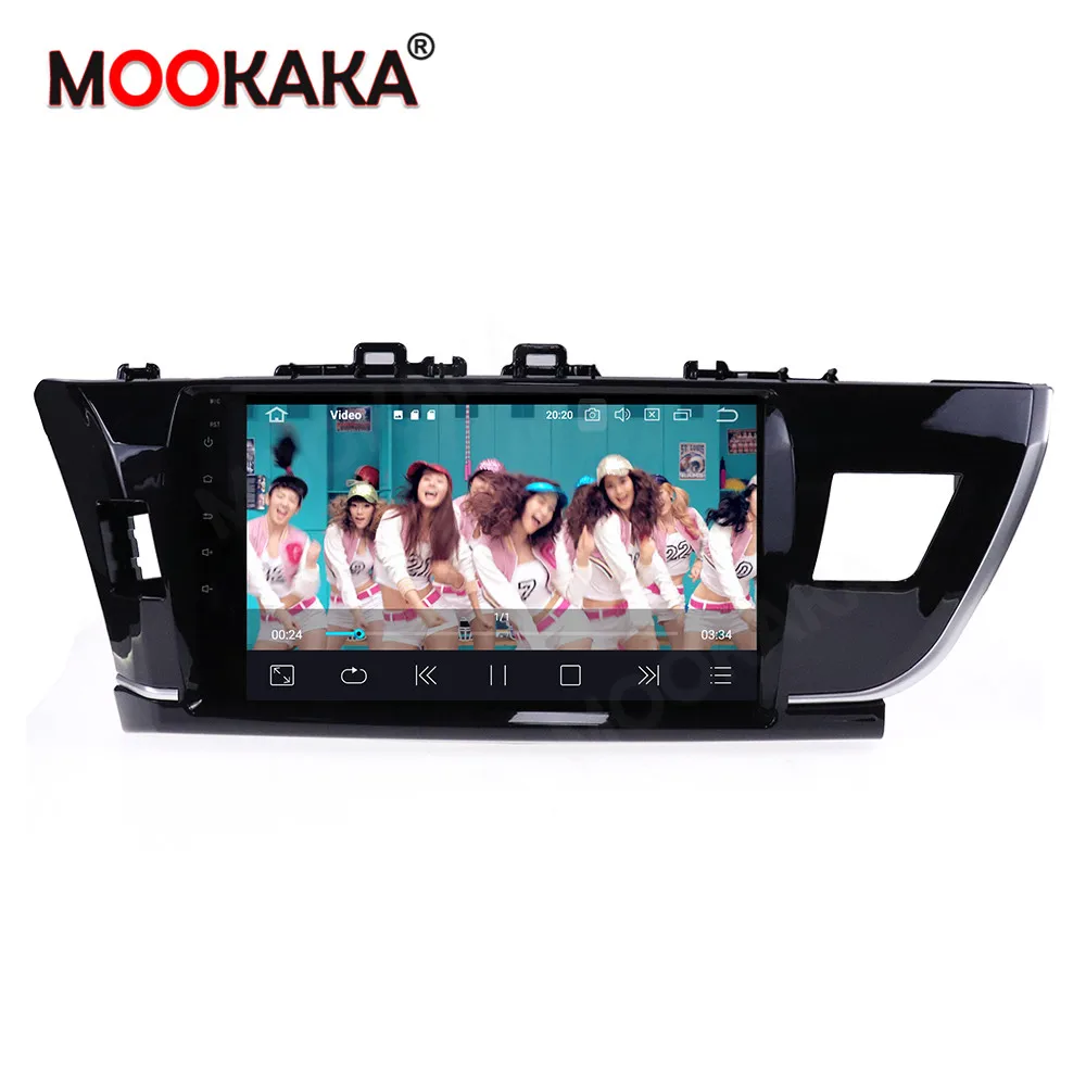 GPS навигатор радиоплеер для Toyota Corolla 2014 2015 2017 Android 10 0 мультимедийный автомобильный