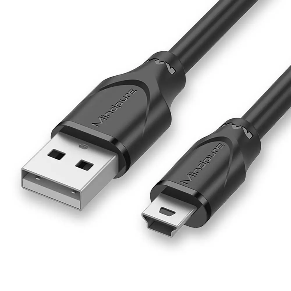 Мини USB кабель 2 0 тип А на мини 5 Pin B штекер шнур для GoPro Hero 3 + контроллера PS3 сотовых