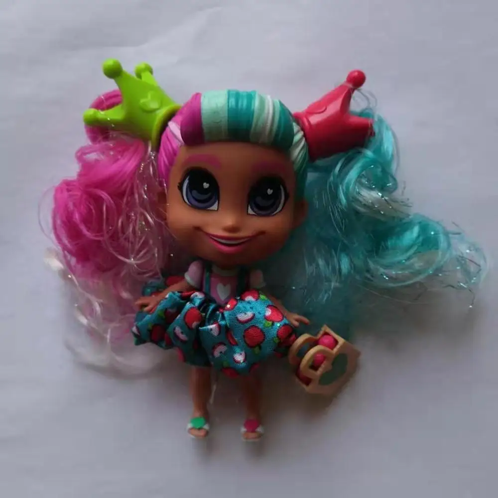 Новейшие пластиковые Hairdorables волосы куклы мода кукла играть дом подарок для девочки - Цвет: Розовый