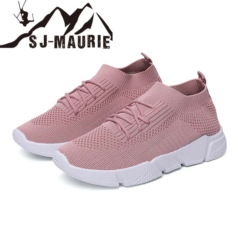 SJ-MAURIE женская обувь спортивные кроссовки из сетчатого материала без шнуровки