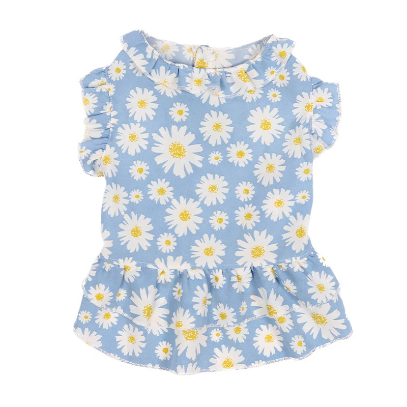 

1Pcs Dog Dress Cute Pet Dress Small Daisy Cupcake Dress Dog Skirt Puppy Dog Accessory Princess Dress New Fashion Dog Accessory