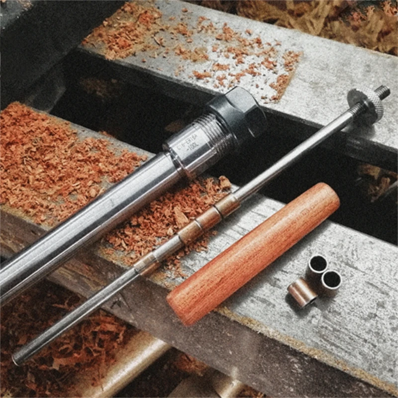 Practical Pen Mandrel Collet Woodworking Turning Lathe Machinery Parts DIY Tools Taper Shank/Straight Shank M4YD | Инструменты