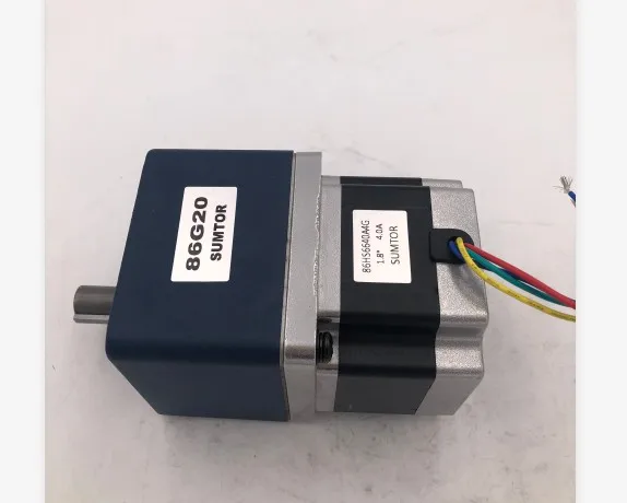 

20:1 25:1 30:1 36:1 50:1 75:1 NEMA 34 Gear reduction stepper motor 66 mm Length 4A 3N.m