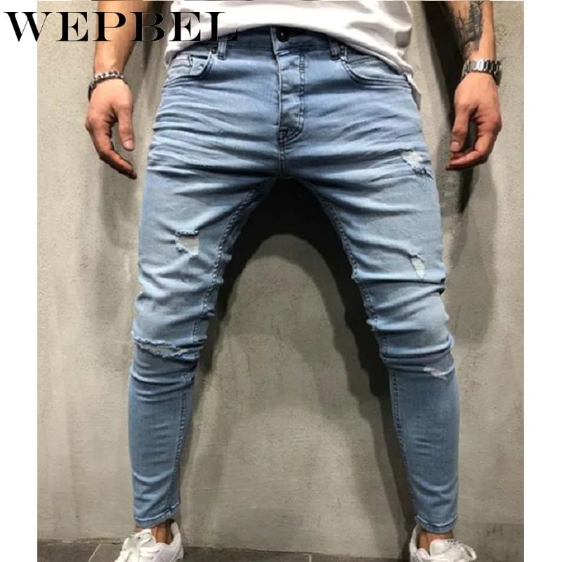 

Mandylandy Fashion Hole Ripped Jeans Women Denim Pencil Floral Pants Casual Slim Fit Jeans Trousers Female Jeans