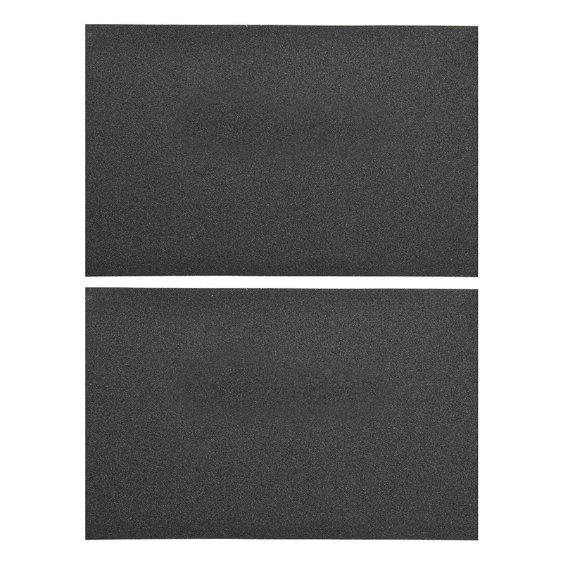 

2X 110x 27cm Waterproof Skateboard Skating Longboard Sandpaper Grip Tape