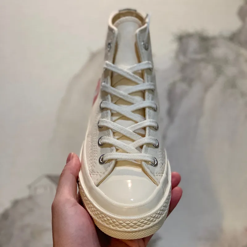 

New Big Eye 1970s Play Daily leisure High/Low Unisex Shoes love high quality Canvas Skateboarding Shoes zapatillas sapatillas