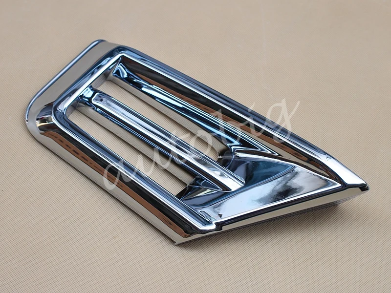 Хромированный передний бампер противотуманный светильник для Toyota Land Cruiser 200 GX/GXL