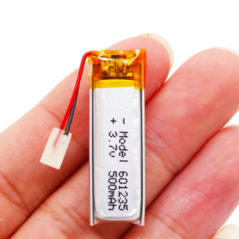 4 шт. 3 7 V 500mAh аккумуляторная батарея 601235 литий-полимерные ионные аккумуляторы для